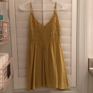 Pacsun yellow dress